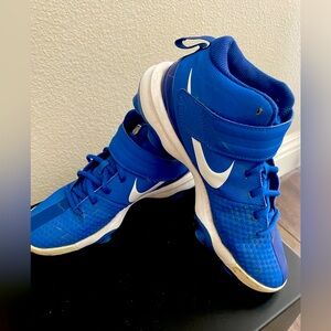 Nike Force Zoom Trout Turf Shoes Blue & White 2020 CQ4673 Boys size 5